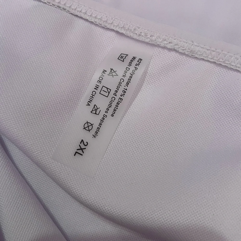 White High-Waisted Bikini Bottom‎